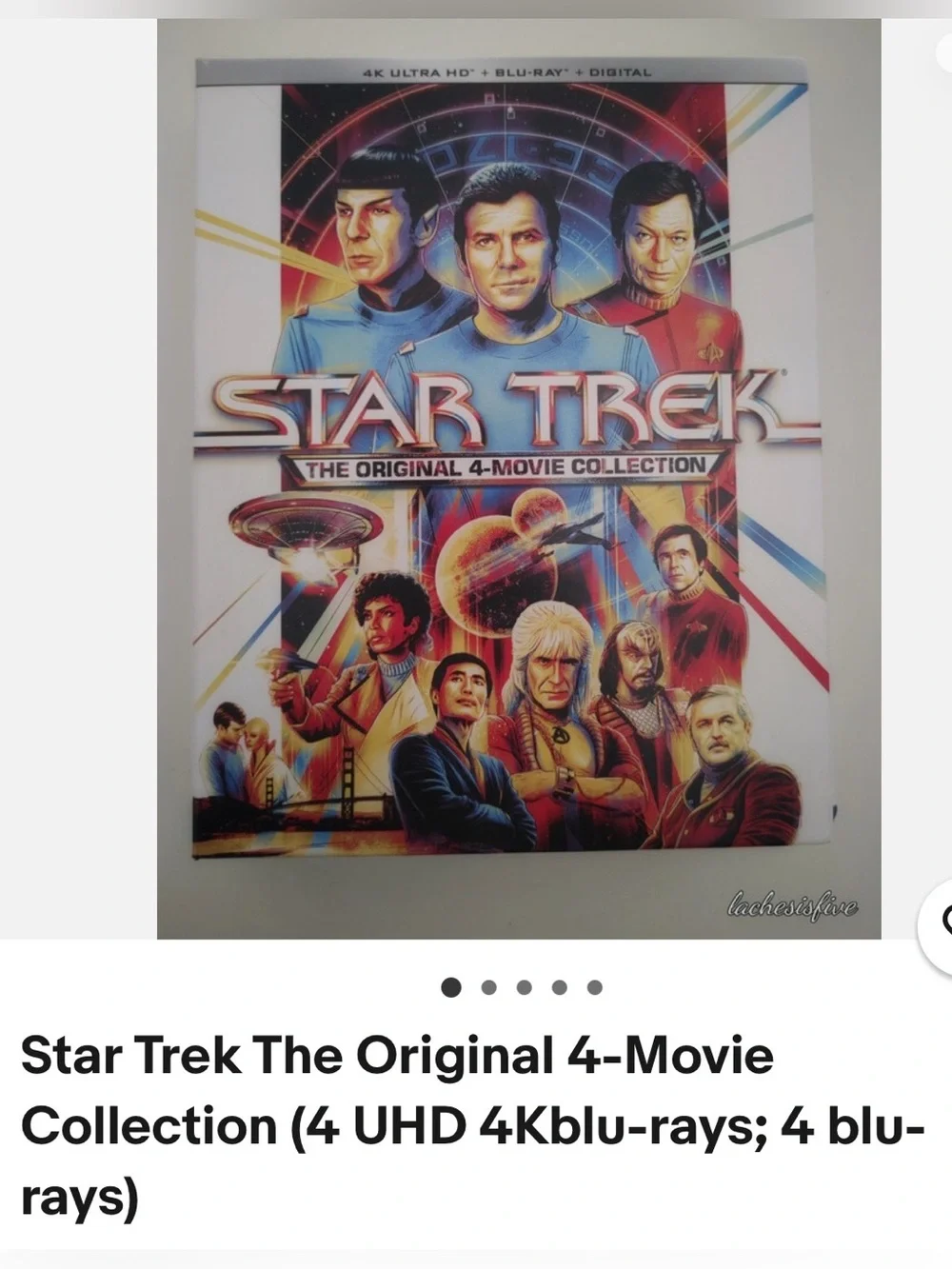 #3238**Star Trek The Original 4-Movie Collection - Multi